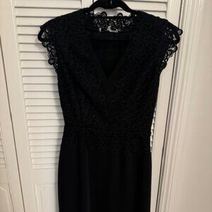 Reiss Black Lace Dress